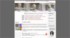 Desktop Screenshot of obediences.net